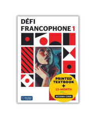 Défi francophone 1: 12-Month Student Bundle (BlinkLearning) Défi francophone 1: 12-Month Student Bundle (BlinkLearning)