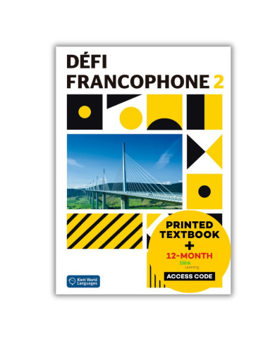 Défi francophone 2: Édition hybride – The KWL Hub – Livre de l’élève (12 mois)