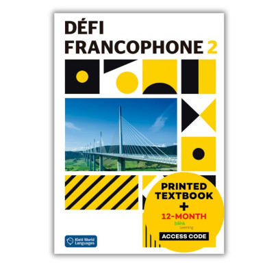 Défi francophone 2: Édition hybride – The KWL Hub – Livre de l’élève (12 mois)