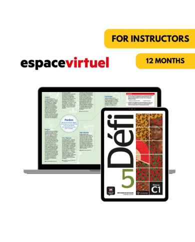 Défi 5: 12-Month Espace Virtuel for Instructors Défi 5: 12-Month Espace Virtuel for Instructors