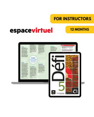 Défi 4: Livre et cahier numériques Espace Virtuel (12 mois) – Professeur Défi 4: Livre et cahier numériques Espace Virtuel (12 mois) – Professeur