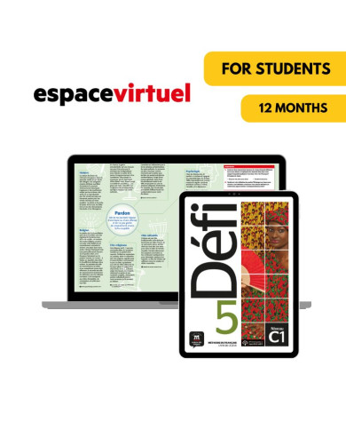 Défi 5: 12-Month Espace Virtuel for Students Défi 5: 12-Month Espace Virtuel for Students