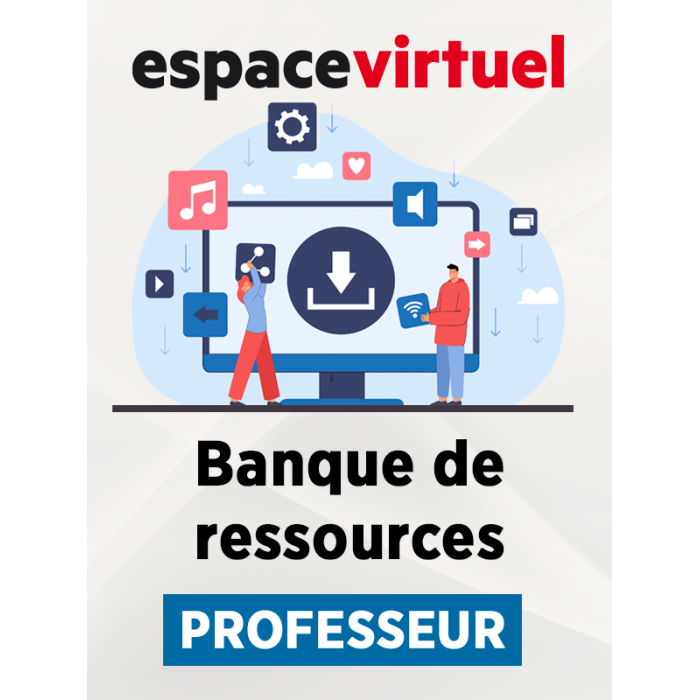 Bibliothèque complète des ressources Maison des Langues: Livre numérique Espace Virtuel (12 mois) – Professeur