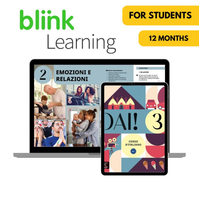 Dai! 3: Livre numérique BlinkLearning (12 mois) – Élève