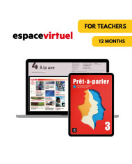 Pret-a-parler 3: 12-Month Espace Virtuel for Teachers Pret-a-parler 3: 12-Month Espace Virtuel for Teachers
