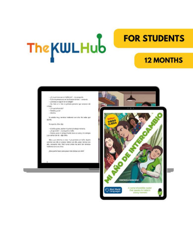 Mi año de intercambio: Livre numérique The KWL Hub (12 mois) – Élève