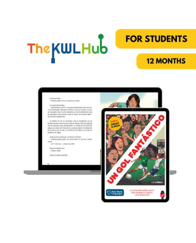 Un gol fantástico: Livre numérique The KWL Hub (12 mois) – Élève