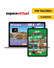 À la Une 2: Livre et cahier numériques Espace Virtuel (12 mois) – Professeur À la Une 2: Livre et cahier numériques Espace Virtuel (12 mois) – Professeur
