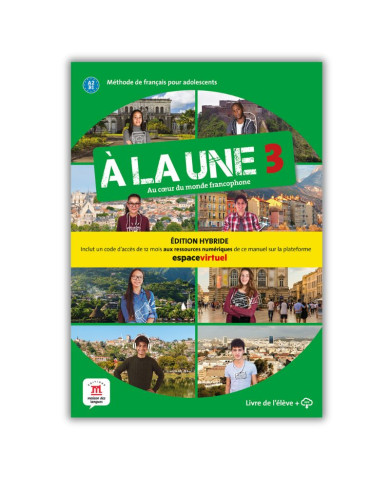 À la Une 3: Édition hybride – Livre de l’élève