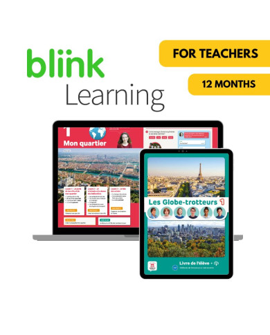 Les globe-trotteurs 1: 12-Month BlinkLearning for Teachers (Canadian Ed.) Les globe-trotteurs 1: 12-Month BlinkLearning for Teachers (Canadian Ed.)