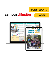 Gente joven 3 : Livre et cahier numériques Campus Difusión (12 mois) – Élève Gente joven 3 : Livre et cahier numériques Campus Difusión (12 mois) – Élève