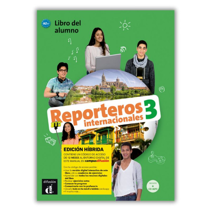 Reporteros internacionales 3 : Édition hybride – Livre de l’élève Reporteros internacionales 3 : Édition hybride – Livre de l’élève
