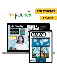 Mapas 4: Édition hybride – The KWL Hub – Livre de l’élève (12 mois)