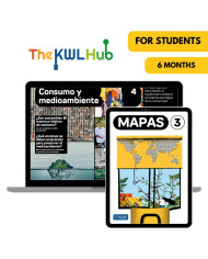 Mapas 3: Livre numérique The KWL Hub (12 mois) – Élève