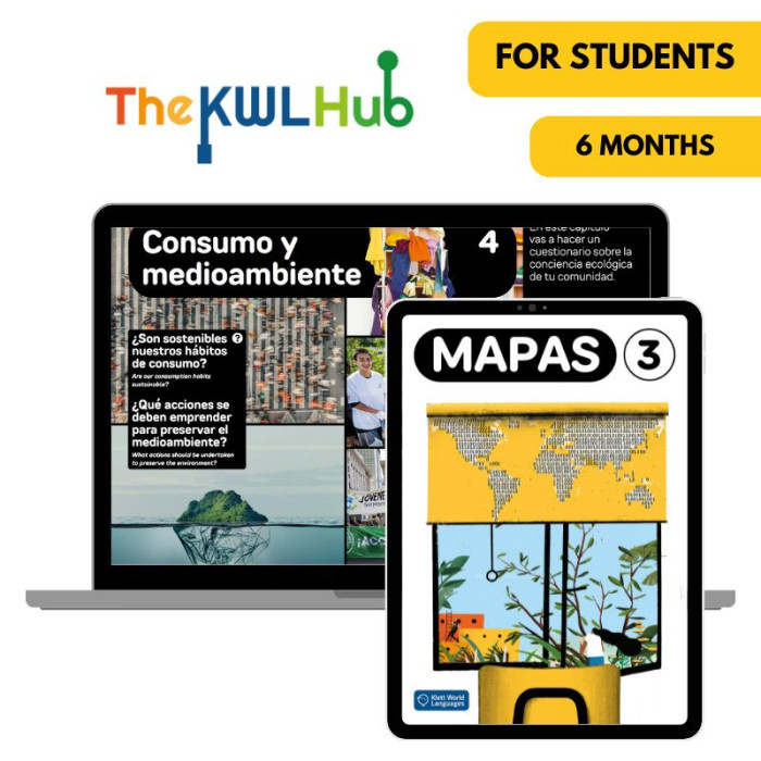 Mapas 3: Livre numérique The KWL Hub (6 mois) – Élève