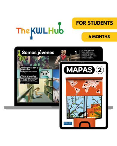 Mapas 2: Livre numérique The KWL Hub (6 mois) – Élève