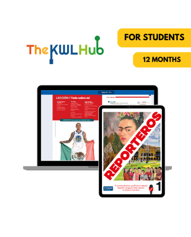 Reporteros 1: 12-Month The KWL Hub for Students Reporteros 1: 12-Month The KWL Hub for Students