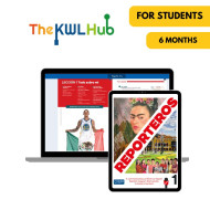 Reporteros 1: Livre numérique The KWL Hub (6 mois) – Élève