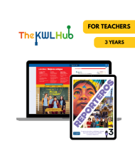 Reporteros 3: Livre numérique The KWL Hub (3 ans) – Professeur (éd. canadienne)