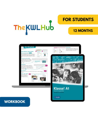 Klasse! A1: Cahier d’exercices numérique The KWL Hub (12 mois) – Élève