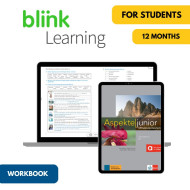 Aspekte junior B2: 12-Month Interactive Online Workbook for Students