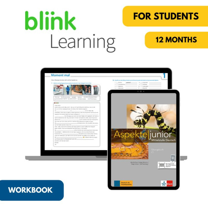 Aspekte junior C1 : Cahier numérique (12 mois) - Élève Aspekte junior C1 : Cahier numérique (12 mois) - Élève
