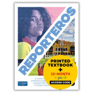 Reporteros 1B: Édition hybride – The KWL Hub – Livre de l’élève (12 mois)