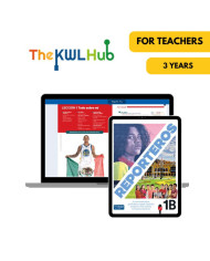 Reporteros 1B: Livre numérique The KWL Hub (3 ans) – Professeur (éd. canadienne)