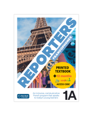 Reporters francophones 1A: Student Bundle