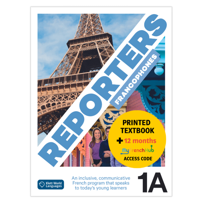 Reporters francophones 1A: Student Bundle