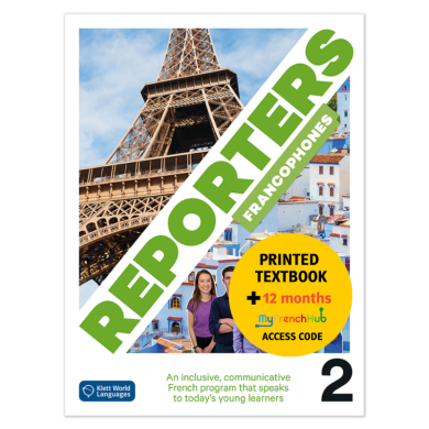 Reporters francophones 2: Student Bundle