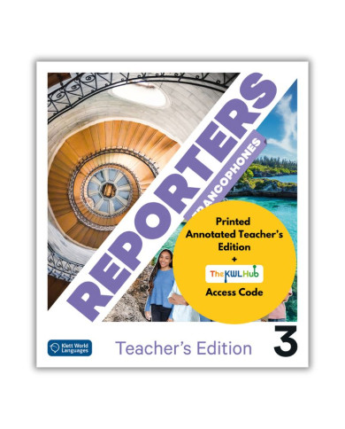 copy of Reporters Francophones 3: Teacher Bundle