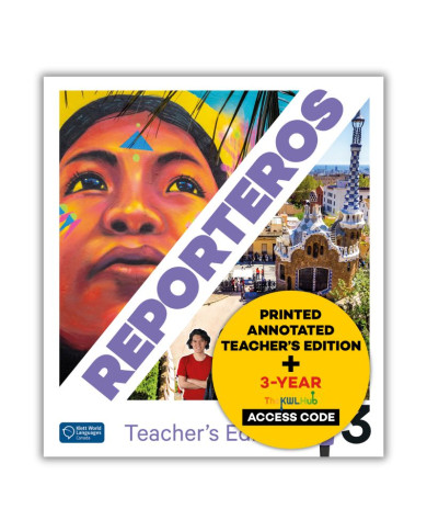 Reporteros 3: 3-Year Teacher Bundle (The KWL Hub Canadian Ed.)