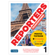 Reporters francophones 1: Édition hybride – The KWL Hub – Livre de l’élève (12 mois, éd. canadienne)
