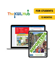 Reporters francophones 2: Livre numérique The KWL Hub (12 mois) – Élève (éd. canadienne)