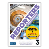 Reporters francophones 3: Édition hybride – The KWL Hub – Livre de l’élève (12 mois, éd. canadienne)