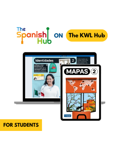 Mapas 2: Livre numérique The KWL Hub (12 mois) – Élève