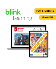 Reporteros 4: Livre numérique BlinkLearning (12 mois) – Élève