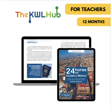 24 horas en Ciudad de México: Livre numérique The KWL Hub (12 mois) – Professeur