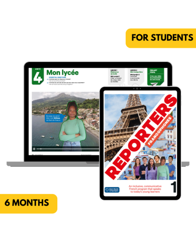 Reporters francophones 1 6-Month My French Hub for Students