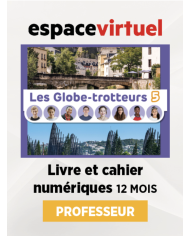 Les Globe-trotteurs 5: 12-Month Espace Virtuel for Teachers