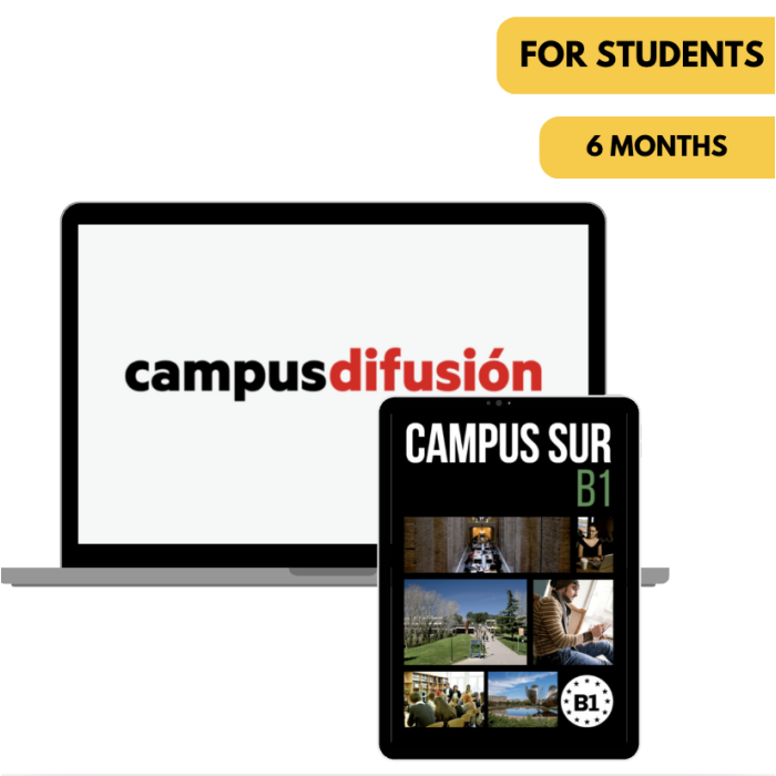 Campus Sur B1: 6-Month Campus Difusión for Students