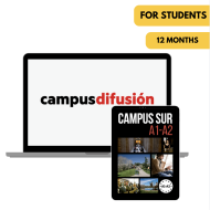Campus Sur A1-A2: Livre numérique Campus Difusión (12 mois) – Élève
