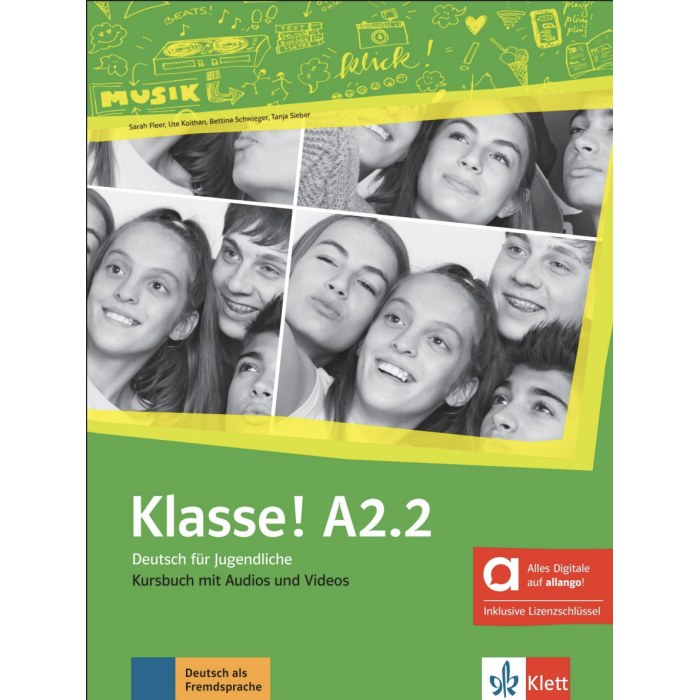 Klasse! A2.2: Livre de l’élève (avec Allango)