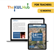 24 horas en Barcelona: Livre numérique The KWL Hub (12 mois) – Professeur