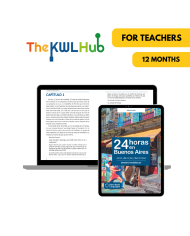 24 horas en Ciudad de México: Livre numérique The KWL Hub (12 mois) – Élève