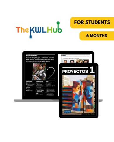 Proyectos 1: Livre numérique The KWL Hub (6 mois) – Élève