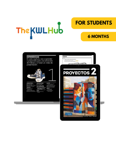 Proyectos 2: Livre numérique The KWL Hub (6 mois) – Élève