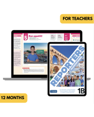 Reporters francophones 1B: 12-Month The KWL Hub for Teachers (Canadian Ed.) Reporters francophones 1B: 12-Month The KWL Hub for Teachers (Canadian Ed.)
