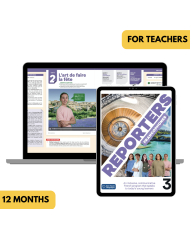 Reporters francophones 4: 6-Month The KWL Hub for Students (Canadian Ed.) Reporters francophones 4: 6-Month The KWL Hub for Students (Canadian Ed.)